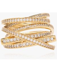 Ferragamo - Crystal-Embellished Ring - Lyst