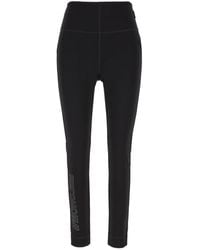 Moncler - Stretch Nylon Leggings - Lyst