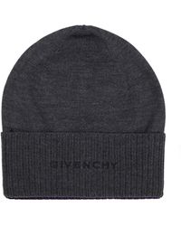 Givenchy - Wool Logo Hat - Lyst