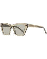 Saint Laurent - Mica Cat-Eye Sunglasses Sl 276 045 55Mm Plastic (Acetate) - Lyst