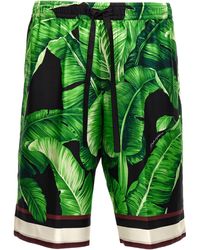 Dolce & Gabbana - All Over Print Bermuda Shorts - Lyst