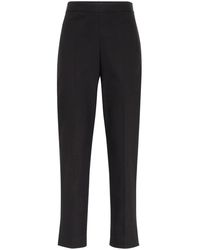 Brunello Cucinelli - Tailored Cotton Trousers - Lyst