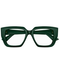 Bottega Veneta - Square Frame Glasses - Lyst