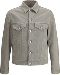 Brunello Cucinelli - Denim Jacket - Lyst