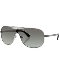 Versace - Sunglasses Shield Full Rim, Frame And Gradient Lens Ve2293100011 - Lyst
