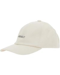 Jacquemus - 'La Casquette Gadjo' Baseball Cap With Logo Lettering On The Front - Lyst