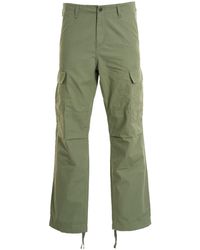Carhartt - Wip Logo Patch Straight Leg Pants - Lyst