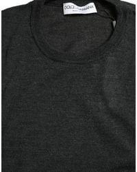 Dolce & Gabbana - Elegant Wool Pullover Sweater - Lyst