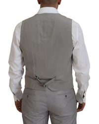 Dolce & Gabbana - Wool Silk 3 Piece Slim Fit Suit - Lyst
