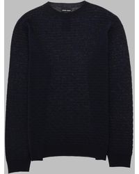 Giorgio Armani - Crew-Neck Jumper Virgin Wool Jumpers - Lyst