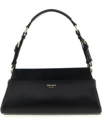 Prada - Nappa Shoulder Bag - Lyst