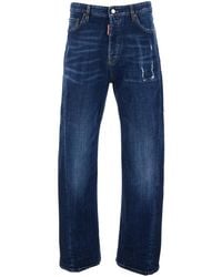DSquared² - Five-Pocket Jeans With Faded Effect - Lyst