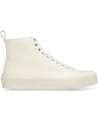 Jil Sander - Panache High-Top Leather Sneakers For - Lyst