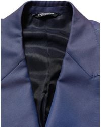Dolce & Gabbana - Wool Double Breasted Blazer Jacket Virgin Polyester Clothing - Lyst