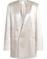 Alberta Ferretti - Jackets Viscosa - Lyst