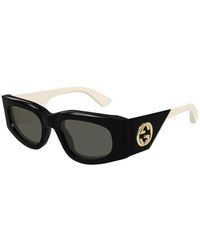Gucci - Sunglasses Square Full Rim, Dark Havana With Frame And Lens Gg1664S002 - Lyst