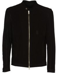 DFOUR® - Band Collar Zipped Jacket - Lyst