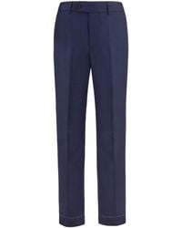 Brunello Cucinelli - Tailored Virgin Wool Pants Fleece Ovis Aries - Lyst