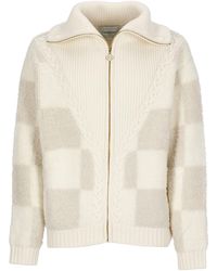 Casablancabrand - Checked Boucle Cardigan - Lyst