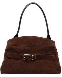 Marc Jacobs - Satchel Bag Suede Cow Leather Satchel-Bags - Lyst