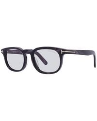 Tom Ford - Sunglasses Square Full Rim, Horn Frame And Smoke Lens Ft1122-D63A - Lyst