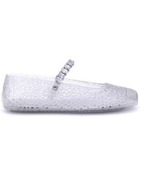 Jimmy Choo - Jelly Ballerinas Thermoplastic Polyurethane - Lyst