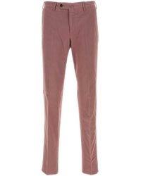 PT Torino - Antiqued Stretch Modal Blend Pant - Lyst