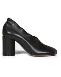 MM6 by Maison Margiela - Nappa Leather Anatomic Shoes - Lyst