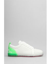 Christian Louboutin - Louis Junior Spikes Sneakers - Lyst
