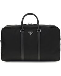 Prada - Travel Bag Re-Nylon And Saffiano Recycled Polyamide - Lyst