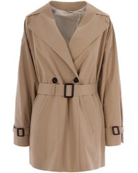 Weekend by Maxmara - Short Trench Coat - Lyst