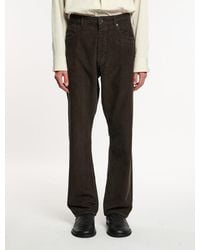 Studio Nicholson - 90S Pants Coffee Trousers - Lyst