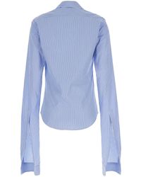 Coperni - And Light Shirt With Knotted Cuffs - Lyst