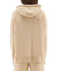 Max Mara - Hooded Sweater Liana Wool Jumpers - Lyst