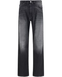 MM6 by Maison Margiela - Straight-Leg Cotton Jeans - Lyst