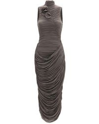 Magda Butrym - Copper Cocktail Dress - Lyst