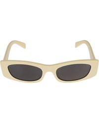 Celine - Long Rectangle Sunglasses - Lyst