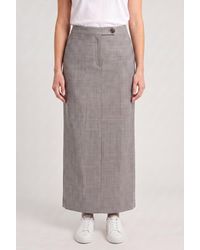 Brunello Cucinelli - Light Wool Pencil Skirt - Lyst
