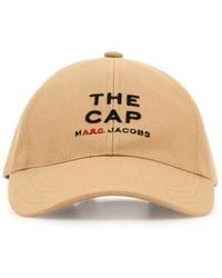 A.P.C. - Beige Cotton X Marc Jacobs Baseball Cap - Lyst
