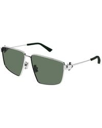 Bottega Veneta - Sunglasses Square Full Rim, Frame And Lens Bv1223S003 - Lyst