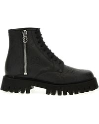 Gucci - Gg Ankle Boots - Lyst