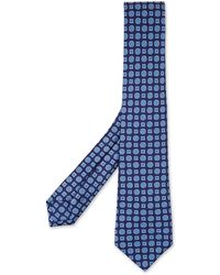 Kiton - Tie With Micro Pattern - Lyst