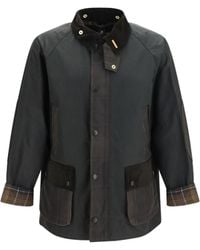 Barbour - Icons Patch Bedale Waxed Jacket Cotton - Lyst