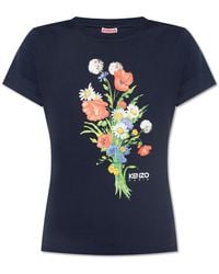 KENZO - T-Shirt With Print - Lyst