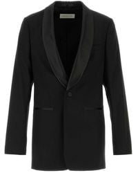 Dries Van Noten - Wool Blend Bartux Blazer - Lyst