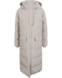 Brunello Cucinelli - Zip-up Padded Hooded Coat - Lyst