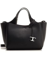 Tod's - Micro Leather Hand Bag - Lyst