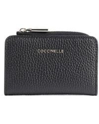 Coccinelle - Coccinelle Grained Leather Card Case - Lyst