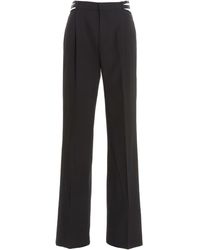 Dion Lee - Lingerie Wool Pant Trousers - Lyst