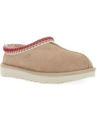UGG - 'Tasman Ii' Mules With Round Toe And Embroidered Detail - Lyst